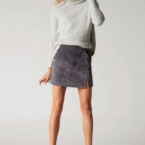 Blank NYC suede mini skirt